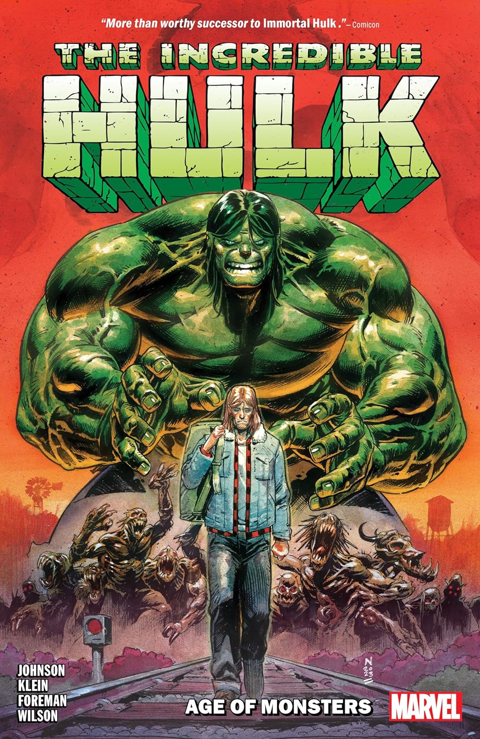  9781302954161 | Incredible Hulk Vol 1 Age of Monsters | Genel | Johnson Phillip Kennedy Marvel Various Klein Nic Marvel Various Klein Nic  