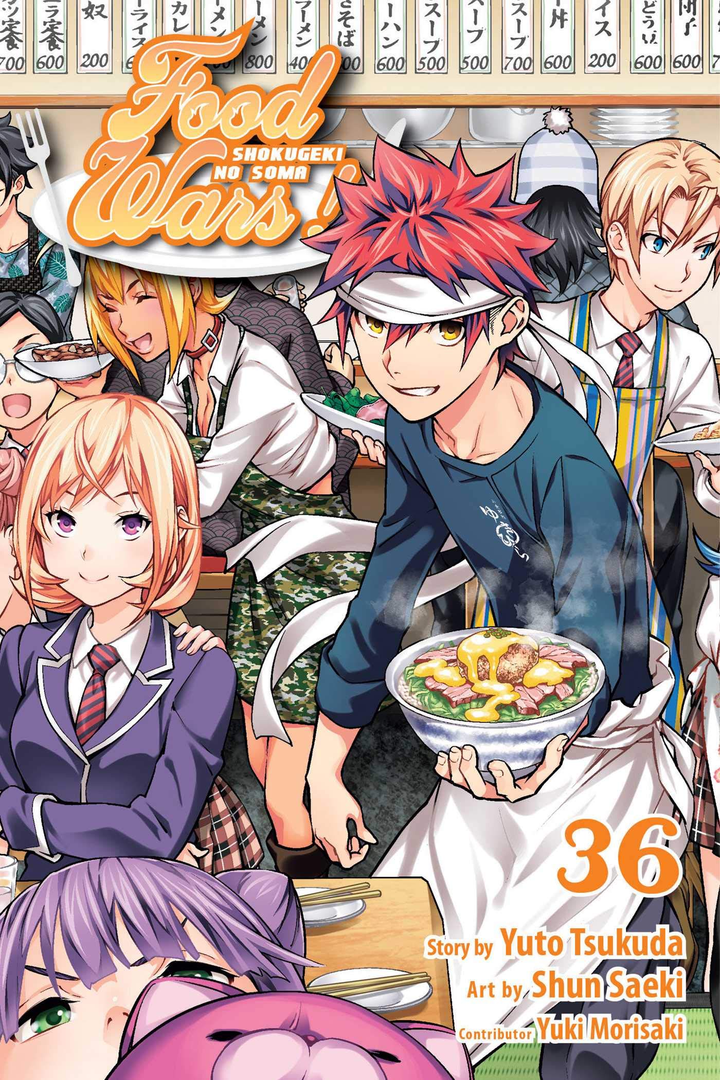  9781974715428 | Food Wars Shokugeki no Soma Vol 36 | Viz Media  