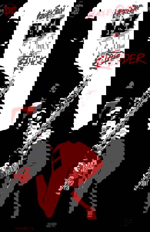 Harley Quinn: Black + White + Redder
