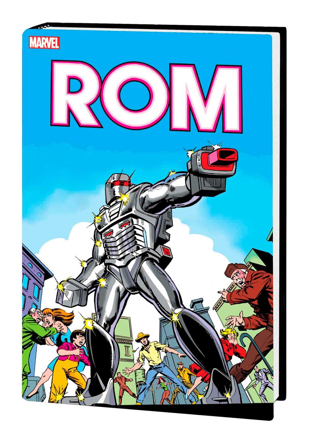 ROM: THE ORIGINAL MARVEL YEARS OMNIBUS VOL. 1 MILLER FIRST ISSUE COVER (Rom, 1)