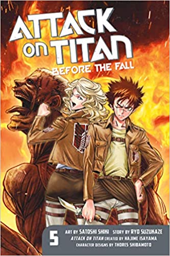  9781612629827 | Attack on Titan Before the Fall Volume 5 | Kodansha | Isayama Hajime Suzukaze Ryo Shiki Satoshi  