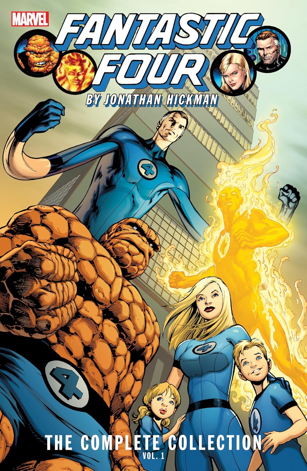  Fantastic Four by Jonathan Hickman The Complete Collection Vol 1 | Marvel Comics | 9781302913366 | 