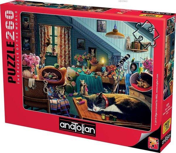 Anatolian-Puzzle 260 Oyun Odası Kitten Play Bedroom
