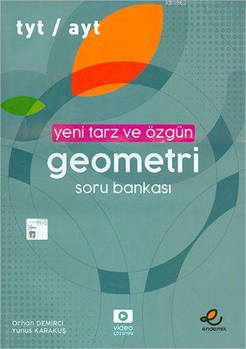 Endemik Yayınları TYT AYT Geometri Yeni Tarz ve Özgün Soru Bankası Endemik 