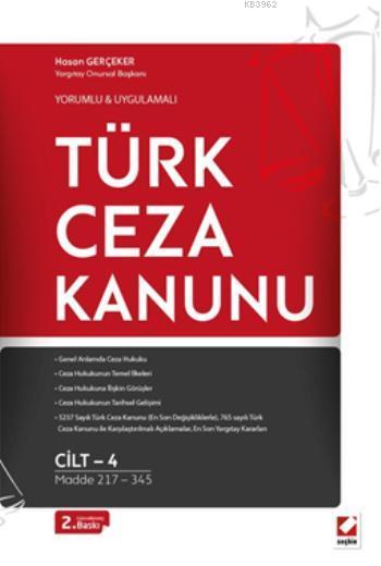 Türk Ceza Kanunu  4 Cilt