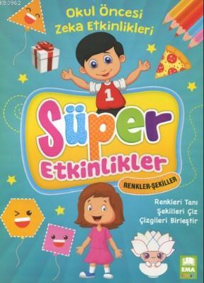 Süper Etkinlikler Renkler Şekiller