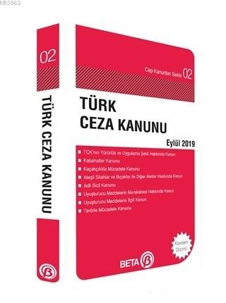 Türk Ceza Kanunu Eylül 2019