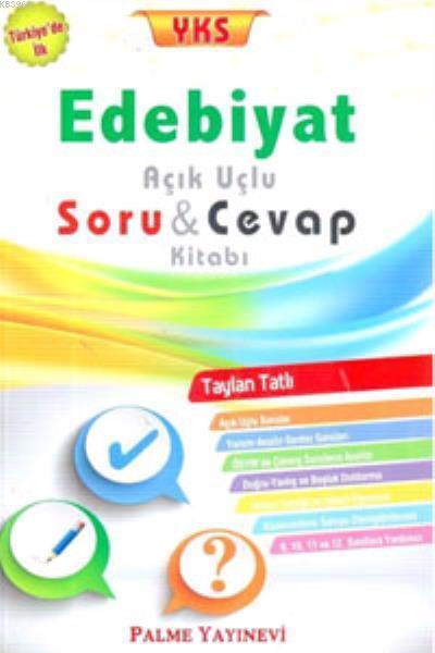 2018 YKS Edebiyat Açık Uçlu Soru ve Cevap Kitabı