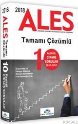 2018 Ales Tamamı Çözümlü 10 Fasikül Çıkmış Sorular