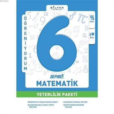 Bilfen Yayıncılık 6. Sınıf Matematik Depar Yeterlilik Paketi