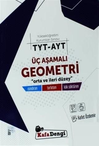 Kafa Dengi Yayınları TYT AYT Üç Aşamalı Geometri Video Çözümlü Soru Bankası Kafa Dengi