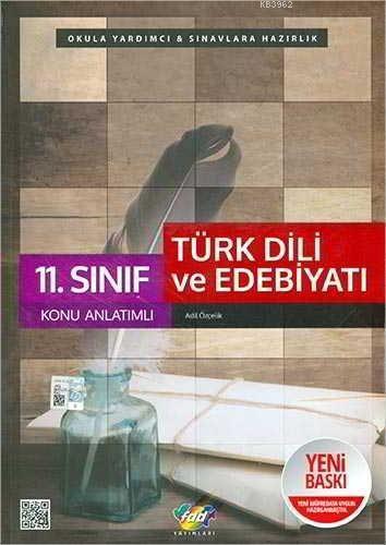 FDD Yayınları 11. Sınıf Türk Dili ve Edebiyatı Konu Anlatımlı FDD 