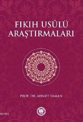 Fıkıh Usulü Araştırmaları