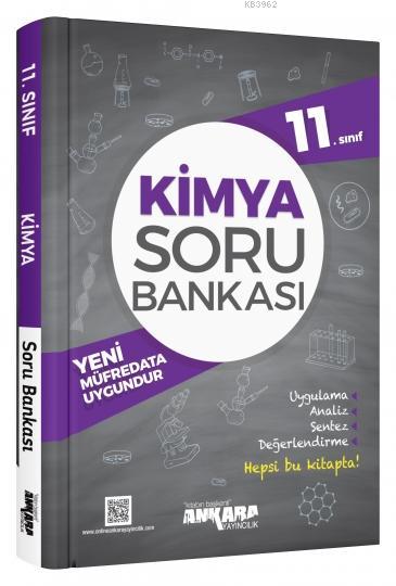Ankara Yayınları 11. Sınıf Kimya Soru Bankası Ankara 
