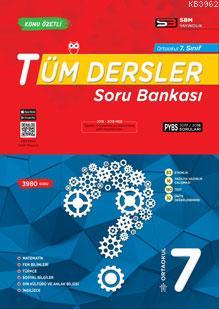 SBM Yayınları 7. Sınıf Tüm Dersler Soru Bankası SBM 
