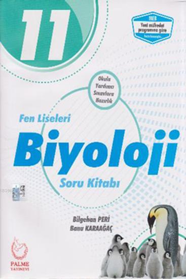 Palme Yayınları 11. Sınıf Fen Liseleri Biyoloji Soru Kitabı Palme 