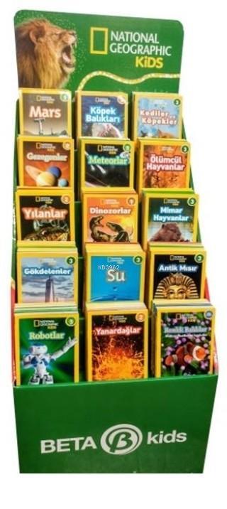 National Geographic Kids - Okuma Kitapları Stantı (256 Kitap)