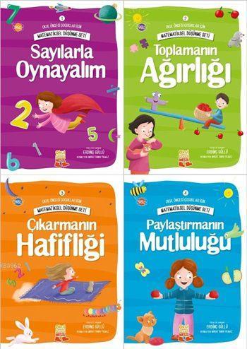 Matematiksel Düşünme Seti (4 Kitap); Okul Öncesi Çocuklar İçin Matematiksel Düşünme Serisi