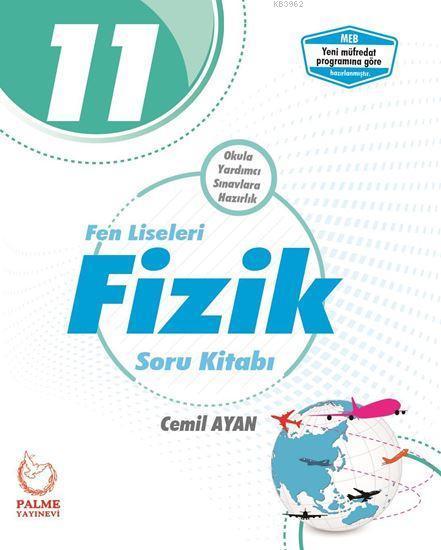 Palme Yayınları 11. Sınıf Fen Liseleri Fizik Soru Kitabı Palme 