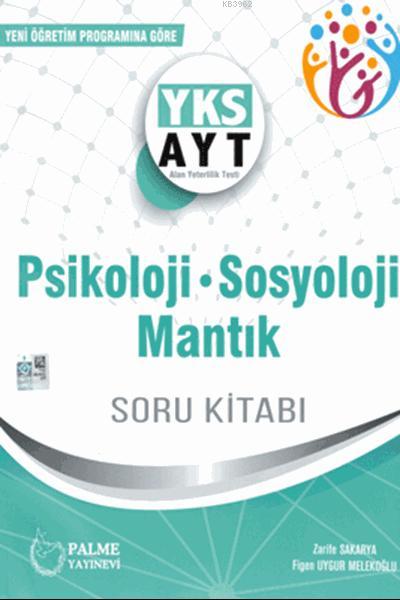 Palme Yayınları AYT Psikoloji Sosyoloji Mantık Soru Kitabı Palme 