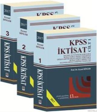 2017 KPSS İktisat (3 Cilt Takım)