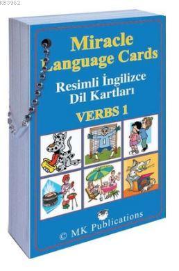 Miracle Language Cards - Verbs 1; Resimli İngilizce Dil Kartlar