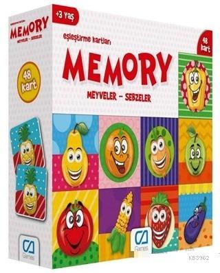 Meyveler - Sebzeler - Memory Eşleştirme Kartları