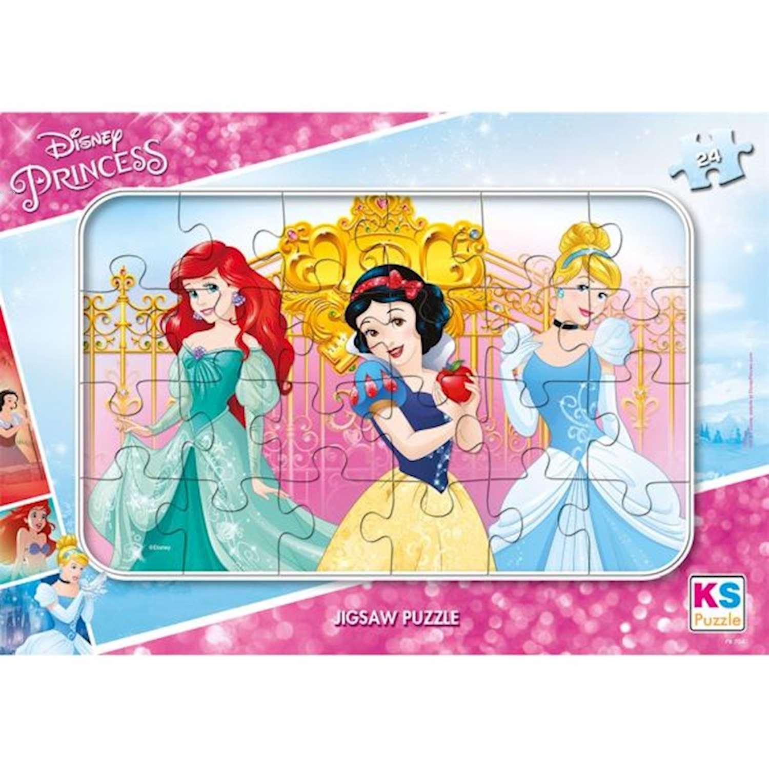 KS 24 Parça Princess Puzzle PR 704