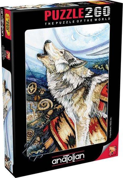Anatolian-Puzzle 260 Kurt Çığlığı Howling Wolf