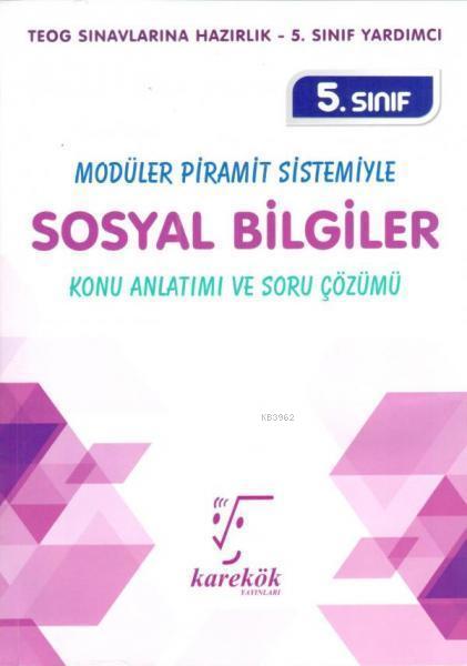 Karekök Yayınları 5. Sınıf Sosyal Bilgiler Konu Anlatımı ve Soru Çözümü MPS Karekök 