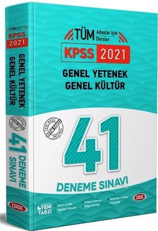 2021 KPSS Genel Yetenek - Genel Kültür 41 Deneme Sınavı