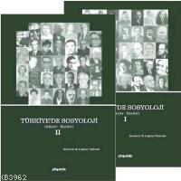 Türkiye'de Sosyoloji 2 Cilt Takım (Karton Kapak); İsimler, Eserler