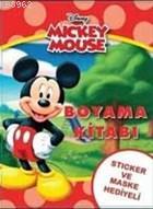 Mickey Roadster Çıkartmalı Boyama Kitabı