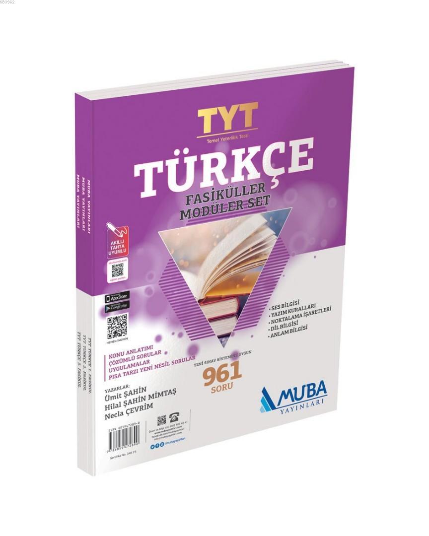 Muba Yayınları TYT Türkçe Fasikülleri Modüler Set 1252 Muba 