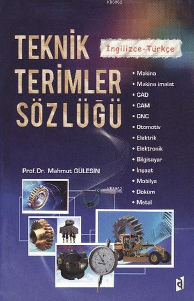 Teknik Terimler Sözlüğü; İngilizce - Türkçe