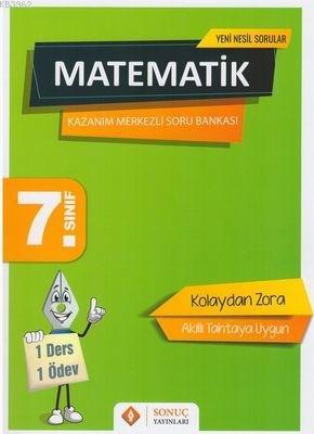 Sonuç Yayınları 7. Sınıf Matematik Kazanım Merkezli Soru Bankası Seti Sonuç 