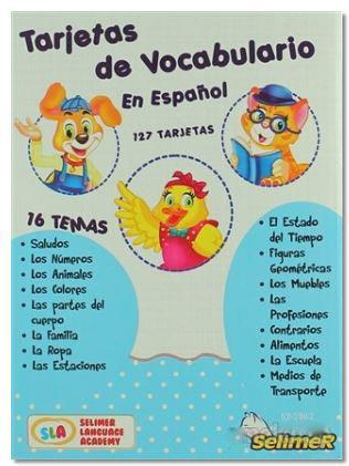 İspanyolca Dil Kartları 127 Kart