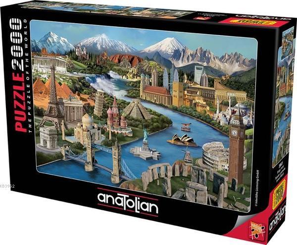 Anatolian Puzzle 2000 Parça Simge Yerler 3941