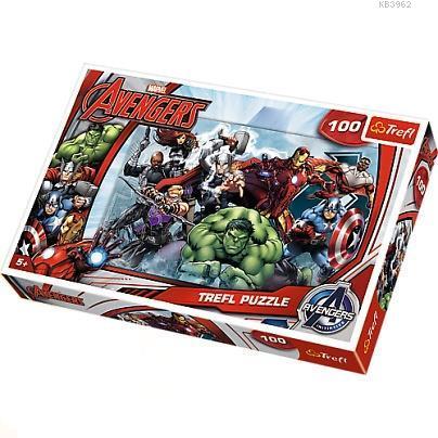 Trefl Puzzle 16272 Let's Attack, Marvel 100 Parça