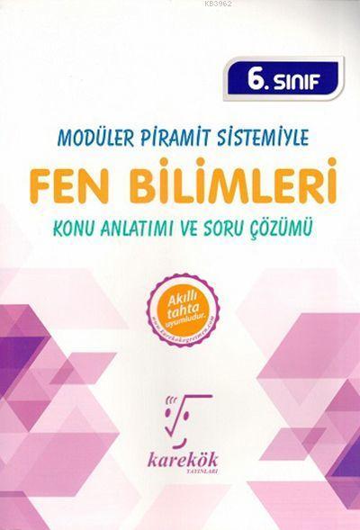 Karekök Yayınları 6. Sınıf Fen Bilimleri MPS Konu Anlatımı ve Soru Çözümü Karekök 