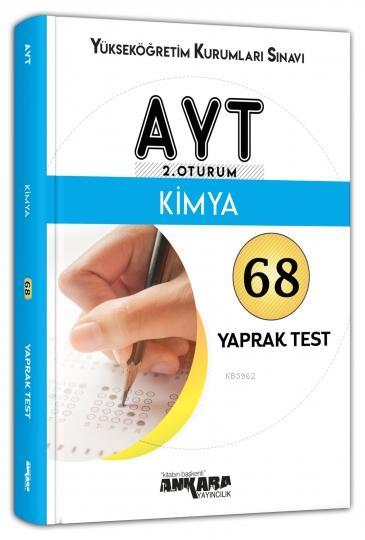 AYT 2. Oturum Kimya 68 Yaprak Test Ankara Yayıncılık