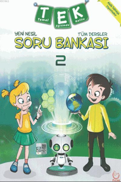 2.Sınıf Tek Tüm Dersler Yeni Nesil Soru Bankası; Akıllı Tahtaya Uyumludur