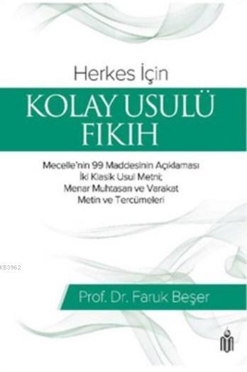 Herkes İçin Kolay Usulü Fıkıh