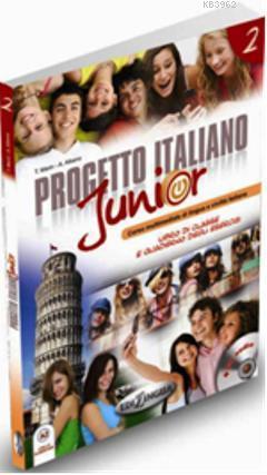Progetto Italiano Junior 2 (Ders Kitabı ve Çalışma Kitabı +CD) İtalyanca Orta-alt Seviye
