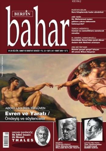 Berfin Bahar; Aylık Kültür Sanat ve Edebiyat Dergisi
