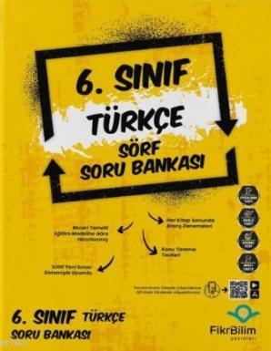Fikri Bilim 6.Sınıf Türkçe Soru Bankası