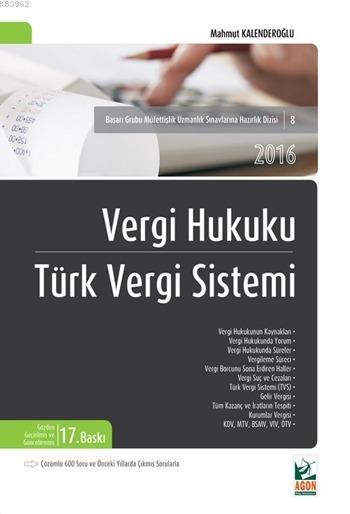 Vergi Hukuku - Türk Vergi Sistemi