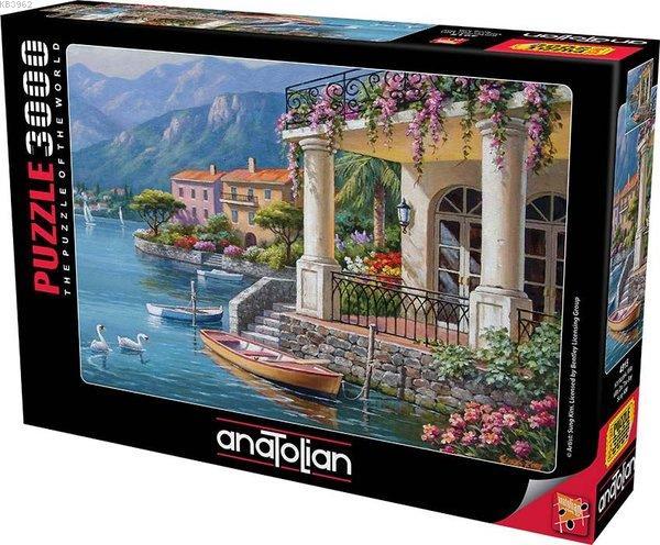Anatolian-Puzzle 3000 Körfezdeki Villa Villa On The Bay