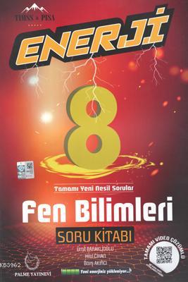 Palme Yayınları 8. Sınıf LGS Fen Bilimleri Enerji Soru Kitabı Palme 