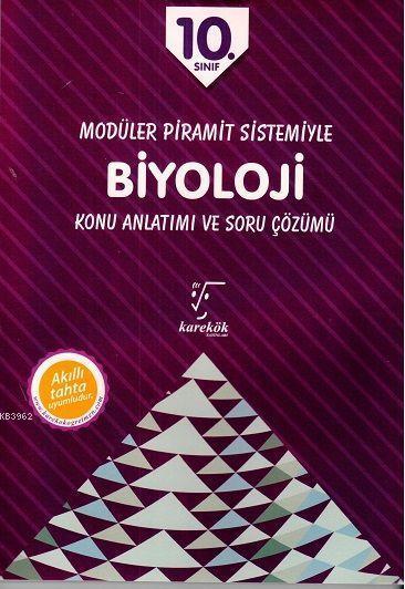 Karekök Yayınları 10. Sınıf Biyoloji MPS Konu Anlatımı ve Soru Çözümü Karekök 